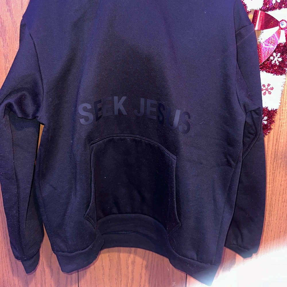 seek Jesus hoodie